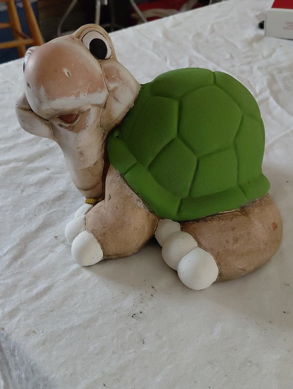 Green Turtle Reptile Ornament - Brand: